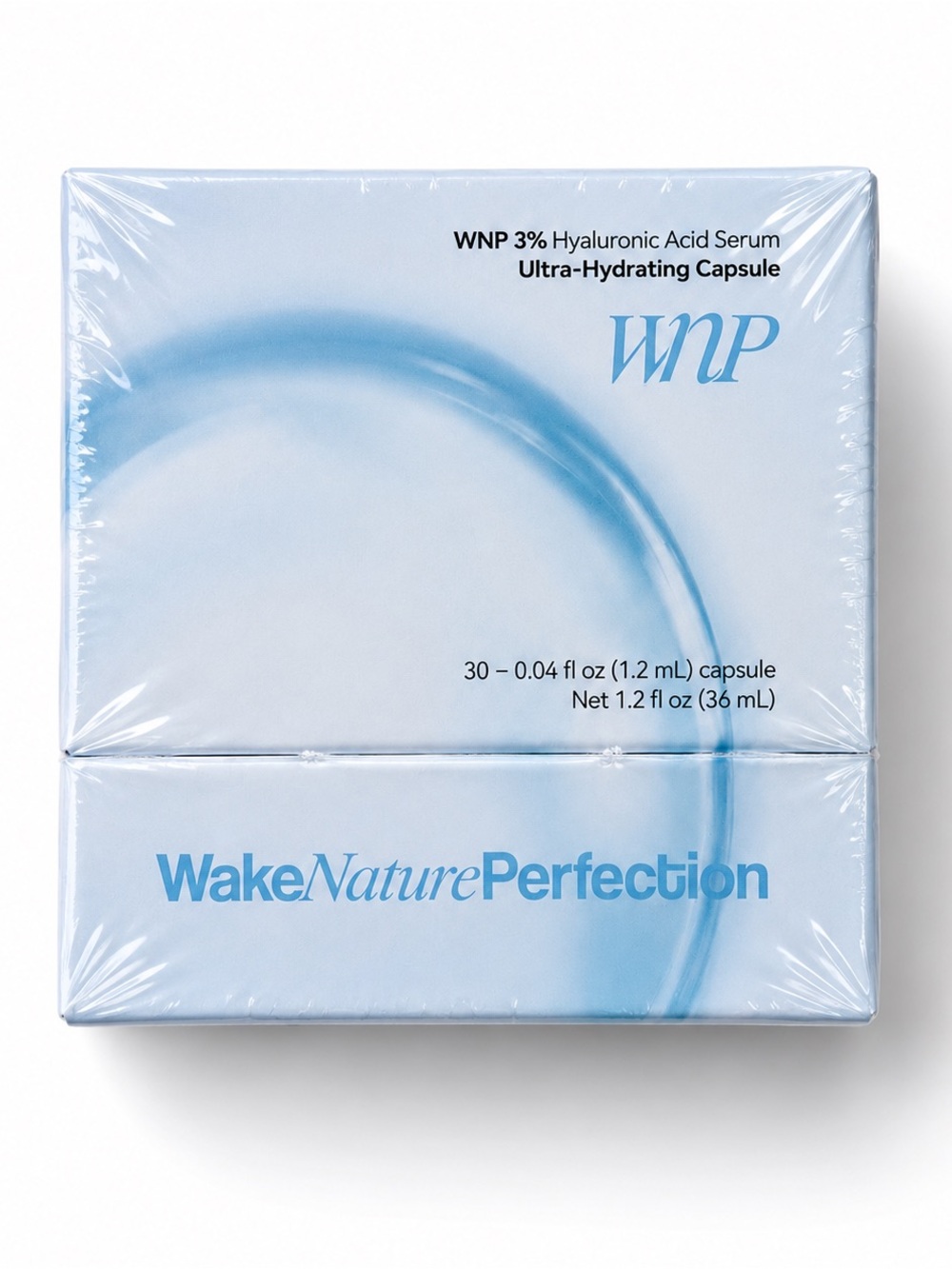 WNP 3% Hyaluronic Acid Serum Ultra Hydrating Capsules 30ct K-Beauty New